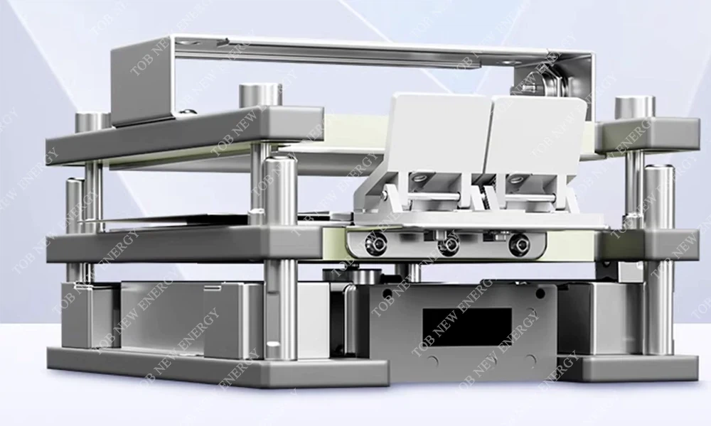 Heating and Pressurizing Pouch Cell Clamp Heating and Pressurizing Pouch Cell Clamp