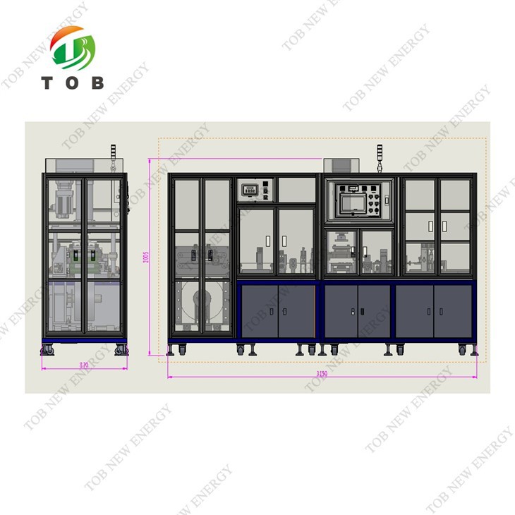 Automatic Pouch Cell Case Forming Machine